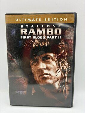Stallone Rambo First Blood Part II Ultimate Edition DVD Lions Gate 1985